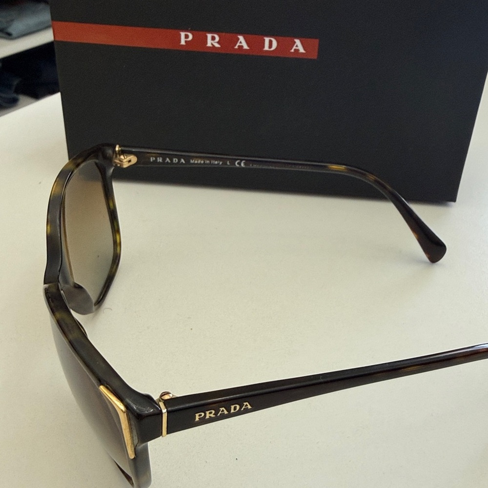 Prada Brown Gradient Sunglasses - Picture 3 of 5